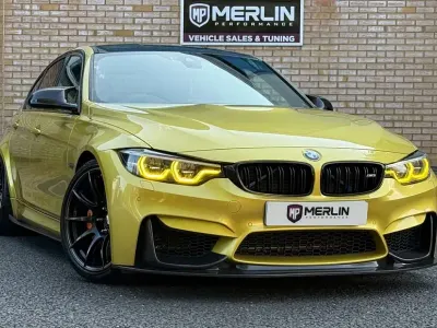 Used BMW M3 Competition Edition 2017 Yellow Sedan