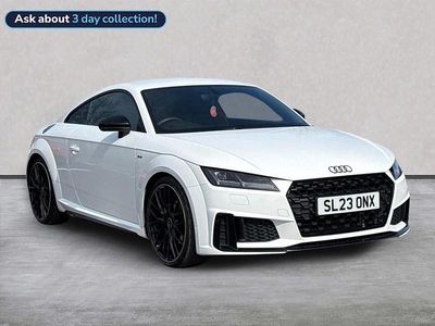 Used Audi TT Black Edition 197 HP (144 kW) 2023 White Coupe