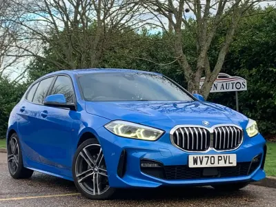 Usado BMW 118 M Sport 2020 Azul Utilitario