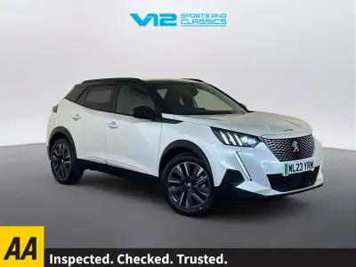 Used Peugeot e-2008 Premium 100 kW (136 HP) 2023 White SUV