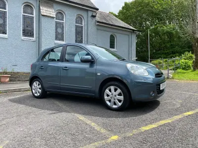 Used Nissan Micra Acenta 80 HP (58 kW) 2011 Grey Hatchback