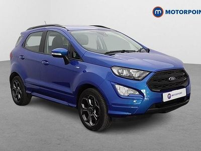 Blue Used 2022 Ford Ecosport ST-Line SUV | £13,399 (Fair price)