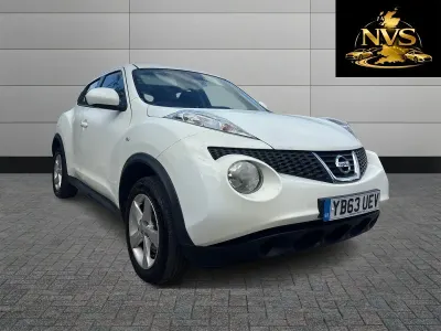 Used Nissan Juke Visia 94 HP (69 kW) 2014 White SUV