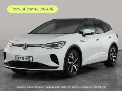 Käytetty VW ID.4 GTX 219 kW (299 HP) 2021 Valkoinen Katumaasturi