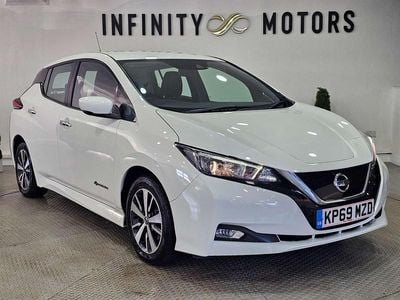 Used Nissan Leaf Acenta 110 kW (150 HP) 2020 White Hatchback