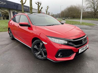 Used Honda Civic Sport Plus 2019 Red Hatchback