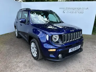 Used Jeep Renegade Longitude 150 HP (110 kW) 2021 Blue SUV