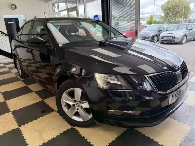 Used Skoda Octavia SE 115 HP (84 kW) 2019 Black Hatchback