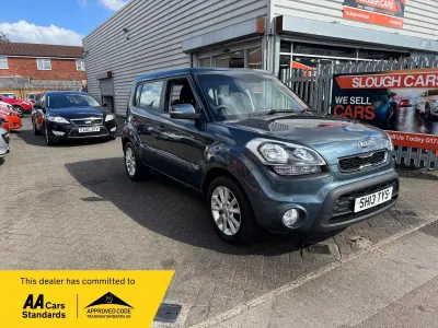 Used Kia Soul 126 HP (92 kW) 2013 Blue SUV