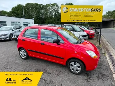 Used Chevrolet Matiz 51 HP (37 kW) 2009 Red Hatchback
