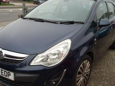 Used Vauxhall Corsa 100 HP (73 kW) 2011 Blue Hatchback
