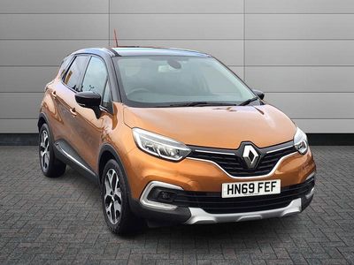 Orange/black Used 2019 Renault Captur Expression+ SUV | £9,995 (Fair price)