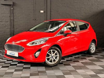 Used Ford Fiesta Zetec 100 HP (73 kW) 2018 Red Hatchback