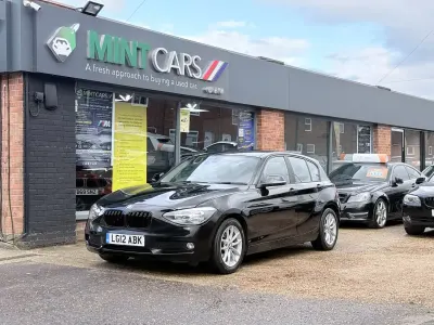 Used BMW 116 Comfort Edition 2012 Black Hatchback