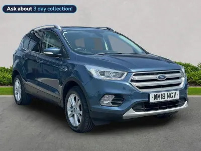 Used Ford Kuga Titanium 150 HP (110 kW) 2018 Blue SUV