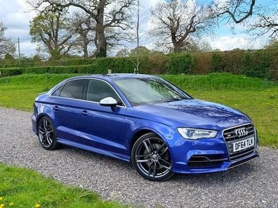 Used Audi S3 300 HP (220 kW) 2015 Blue Sedan