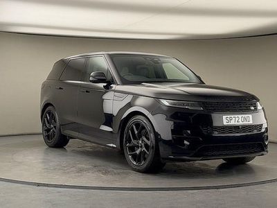 Used Land Rover Range Rover Sport SE Dynamic 400 HP (294 kW) 2022 Santorini black SUV