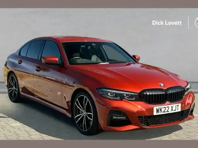 Used BMW 320 M Sport 184 HP (135 kW) 2022 Orange Sedan