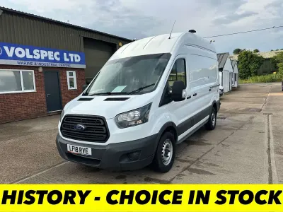 Used Ford Transit 130 HP (95 kW) 2018 White Van