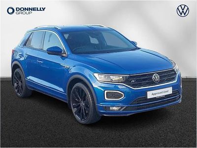 Blue Used 2022 VW T-Roc R-line SUV | £20,990 (Fair price)