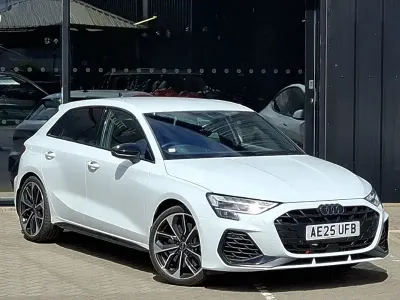 Used Audi S3 Sportback Black Edition 333 HP (244 kW) 2025 White Hatchback