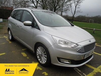 Silver Used 2016 Ford C-MAX Titanium MPV | £6,290 (Fair price)