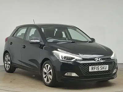 Used Hyundai i20 SE 100 HP (73 kW) 2015 Black Hatchback