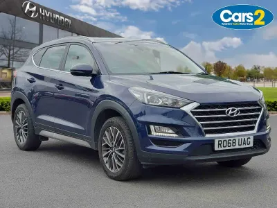 Używany Hyundai Tucson Premium 129 KM (94 kW) 2018 Niebieski SUV