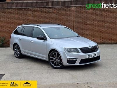 Used Skoda Octavia vRS 184 HP (135 kW) 2016 Silver Hatchback