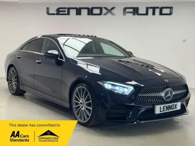 Used Mercedes CLS350 AMG Line Premium Plus 2020 Blue Coupe