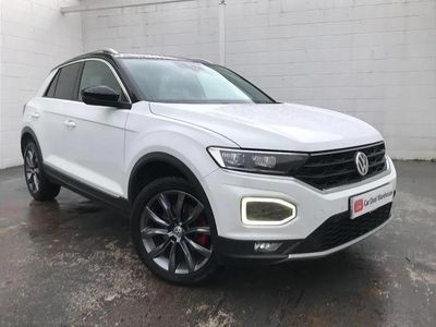 White Used 2018 VW T-Roc SEL SUV | £12,499 (Fair price)