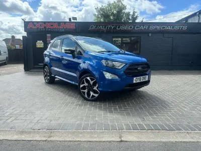 Używany Ford Ecosport ST-Line 125 KM (91 kW) 2018 Niebieski SUV