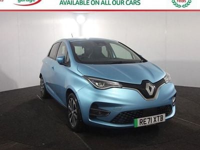 Used Renault Zoe GT-Line 100 kW (136 HP) 2021 Blue Hatchback