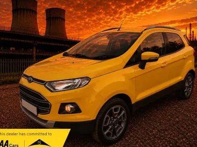 Used Ford Ecosport Titanium 125 HP (91 kW) 2015 Yellow SUV