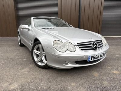 Used Mercedes SL500 302 HP (222 kW) 2003 Silver Cabriolet