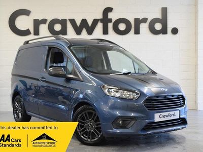 Used Ford Transit Sport 100 HP (73 kW) 2021 Blue Van