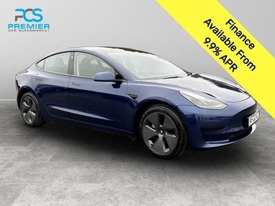 Used Tesla Model 3 Standard Range 366 kW (498 HP) 2022 Blue Sedan