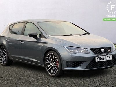 used Seat Leon HATCHBACK 2.0 TSI Cupra Black 290 5dr [Progressive power assisted steering,Bluetooth Handsfree Phone Connection,Electronic limited slip differential,Bluetooth audio streaming,Steering wheel mounted audio/phone controls,19"Alloys]