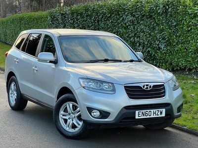 Silver Used 2011 Hyundai Santa Fe Style SUV | £2,740 (Fair price)