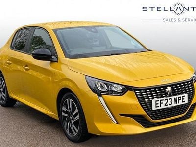 Yellow Used 2023 Peugeot 208 Active+ Hatchback | £12,631 (Good price)