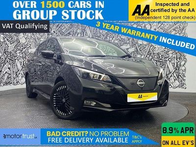 Begagnad Nissan Leaf N-Connecta 110 kW (150 HK) 2023 Svart Halvkombi