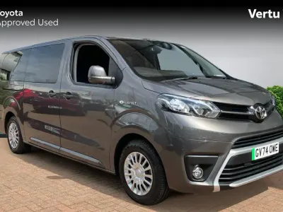 Used Toyota Proace Verso 100 kW (136 HP) 2024 Falcon grey (metallic paint) Estate