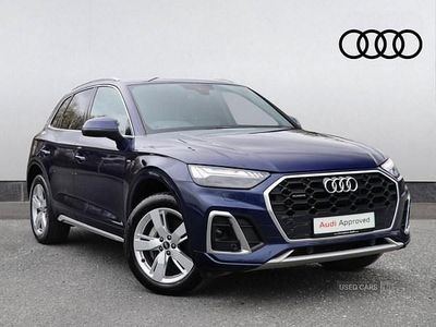 Used Audi Q5 S-Line 299 HP (219 kW) 2022 Blue SUV