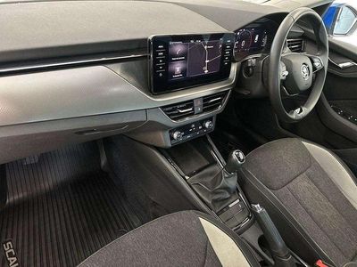 Used Skoda Scala SE L 108 HP (79 kW) 2023 Blue Hatchback