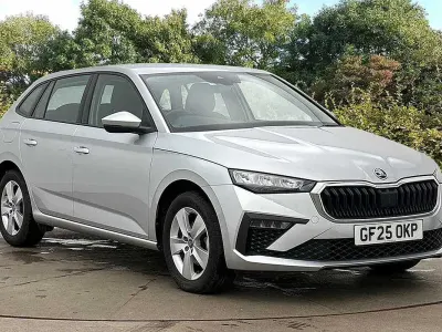 Used Skoda Scala SE 85 HP (62 kW) 2025 Brilliant silver metallic Hatchback