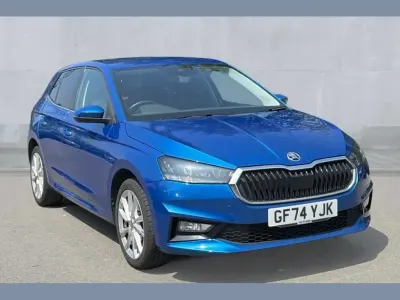 Used Skoda Fabia SE L 116 HP (85 kW) 2024 Blue Hatchback