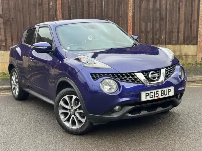 Używany Nissan Juke Tekna 110 KM (80 kW) 2014 Niebieski SUV