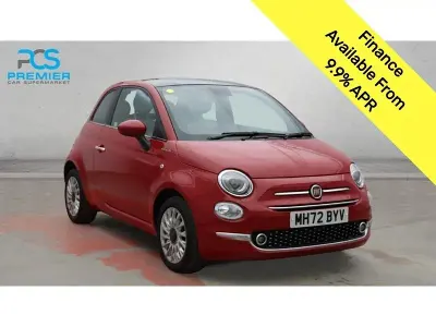 Used Fiat 500 Dolcevita 70 HP (51 kW) 2023 Pasodoble red Hatchback