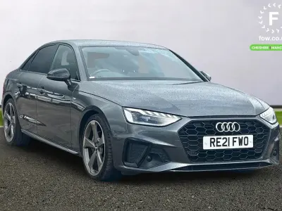 Used Audi A4 Black Edition 2021 Grey Sedan