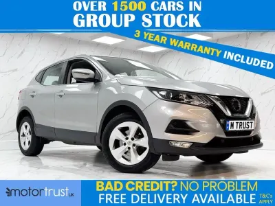 Used Nissan Qashqai Acenta Premium 140 HP (102 kW) 2019 Silver SUV